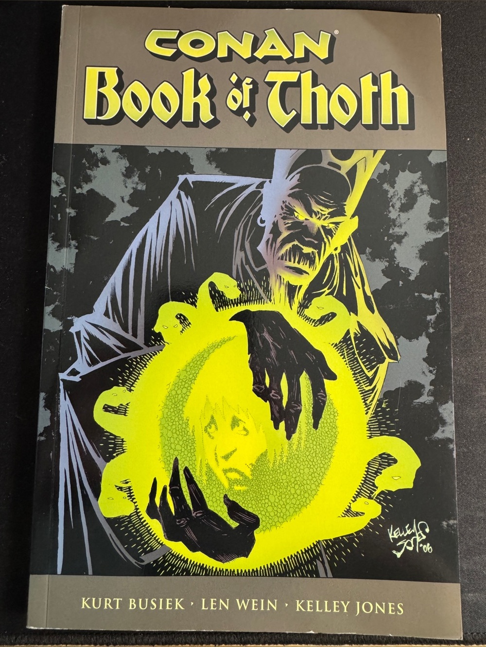 Conan Book of Thoth Dark Horse Graphic Novel Kurt Busiek Kelley Jones
